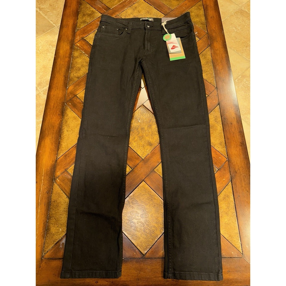 Free Planet Jeans Men's Size 31×30 Black Stretch Skinny FU9P10BALEFM NWT